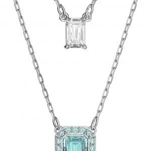 Swarovski Millenia Necklace Double Strand Placcato Oro