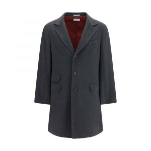 Brunello Cucinelli — Cappotto in Puro Cashmere