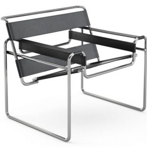 Poltrona Wassily B3 — Marcel Breuer per Knoll